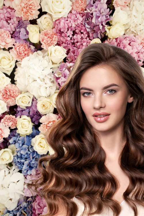 Infinity HairSalon by Sylvia - Model voor Bloemenwand - rechts Infinity HairSalon by Sylvia - Model voor Bloemenwand - rechts